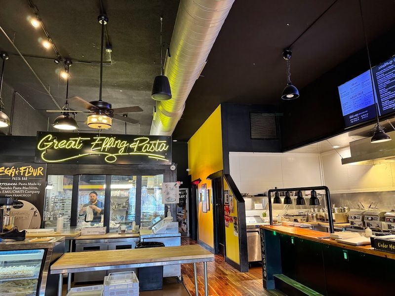 A Casual Pasta Bar Perfect For A Quick Bite Or Relaxed Dinner