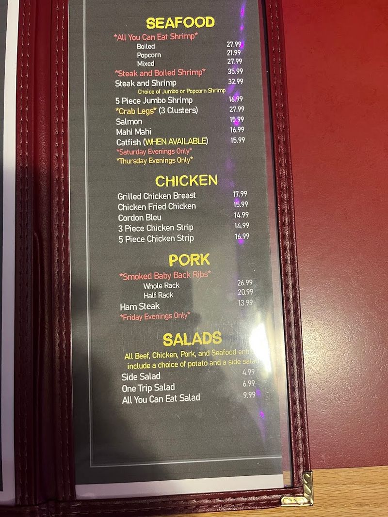 The Menu Goes Beyond Just Steak