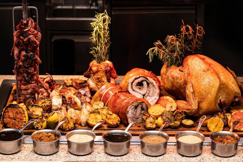 A Closer Look At The Meat And Carving Station