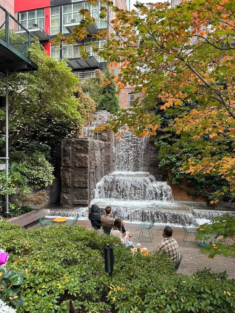 Carol's Cafe And The Simple Pleasure Of Eating Near A Waterfall