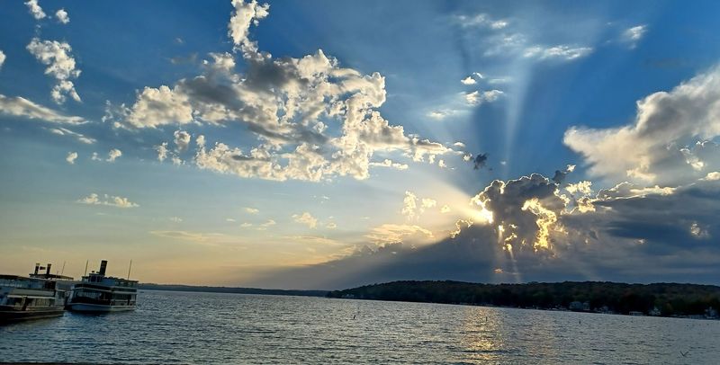 The Lakefront Setting Gives It Real Presence