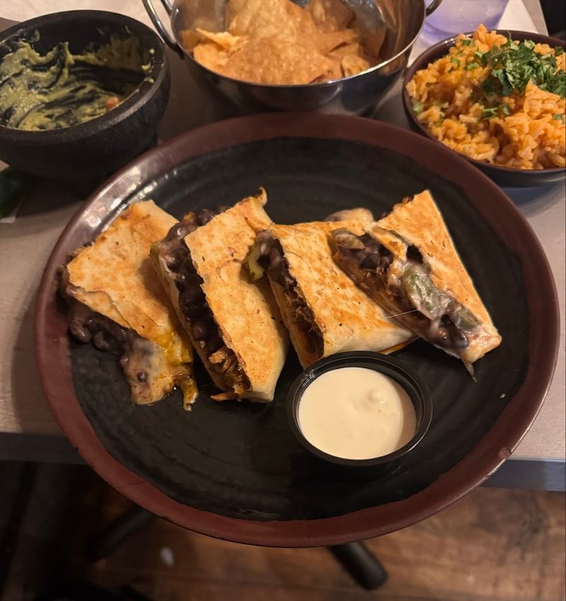 A Salad And Quesadilla Menu That Holds Its Own