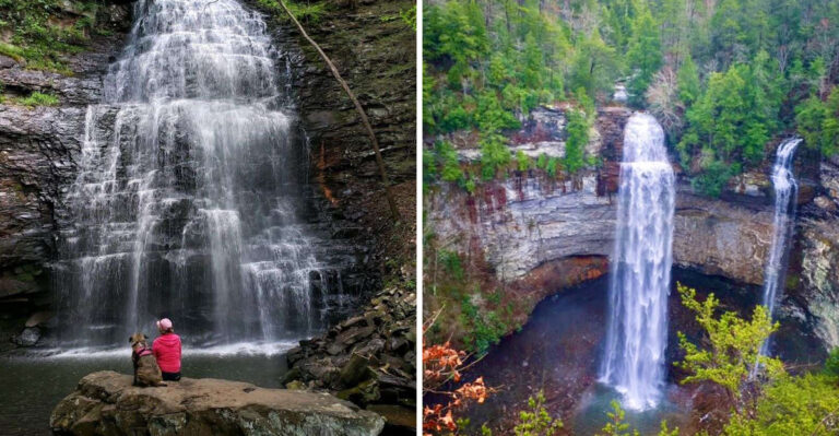 10 Hidden Waterfalls In Tennessee That Reward You With A Stunning View For Minimal Effort