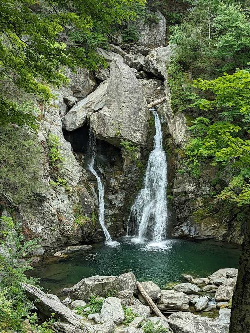 Walk Behind Bash Bish Falls, Mount Washington
