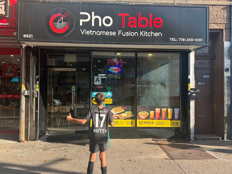 Pho Table Dyker Heights