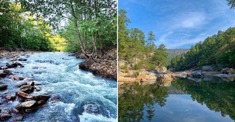 7 Beautiful Arkansas Rivers So Clear They Reveal The Bottom With Pristine Water And Scenic Floating Spots