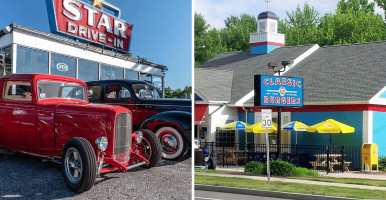 7 Massachusetts Drive-Ins Where Burgers And Milkshakes Still Steal The Show