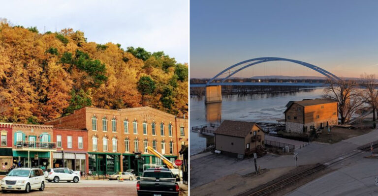 8 Iowa Riverfront Towns With Beautiful And Timeless Views