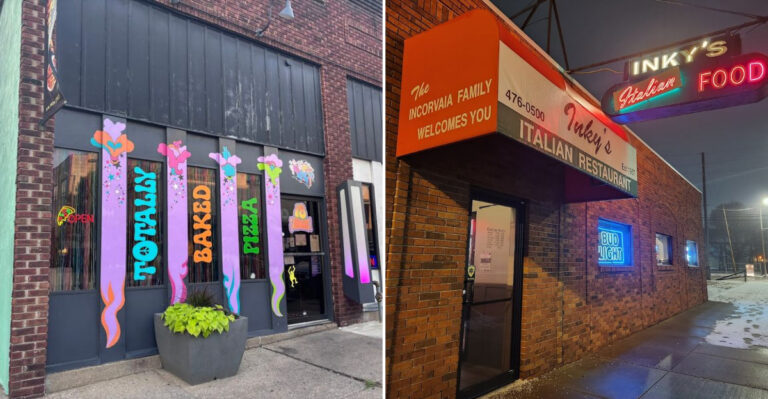 8 Small Ohio Pizzerias With Deep Dish Slices Packed With Cheese And Flavor