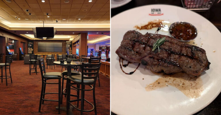 9 Historic Iowa Steakhouses Serving Mouthwatering Ribeyes In Cozy Old School Dining Rooms