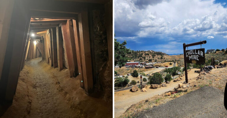 A Colossal Piece Of Nevada’s Silver Mining History Still Stands Today, And You Can Walk Inside