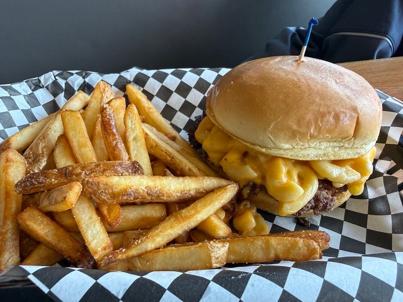 Juicy Burgers Meet Sweet Powdered Beignets