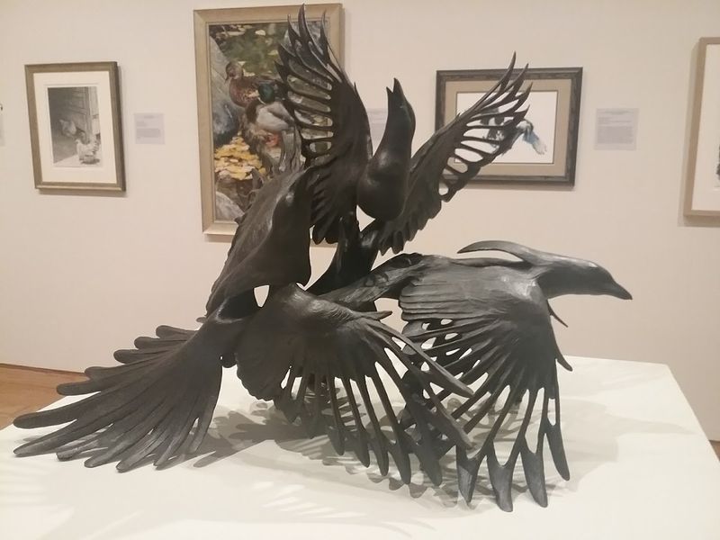 Inside Its Famous Birds In Art Exhibition