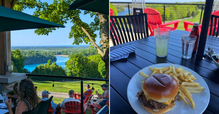 A Hidden Lakeside Patio In New York Serves Burgers Made For Slow Summer Evenings