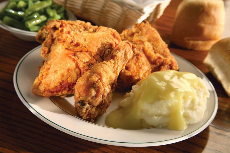 Crispy Broasted Chicken Worth Saving Room For