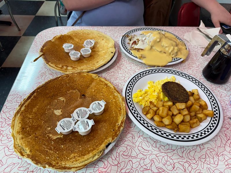 Pancakes With Oversized Table Presence