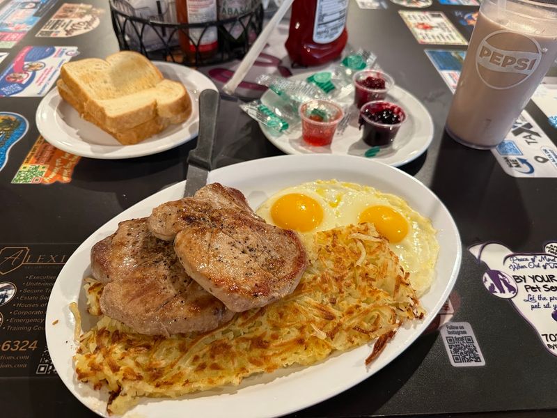 Breakfast Starts Early With A Proper Old-School Diner Feel