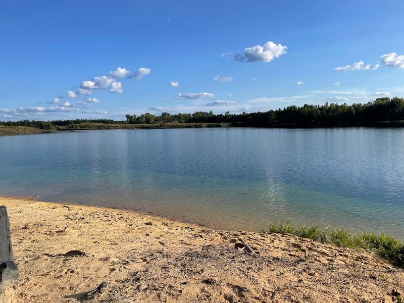 The Kind Of Lake That Looks Best On A Sunny Day