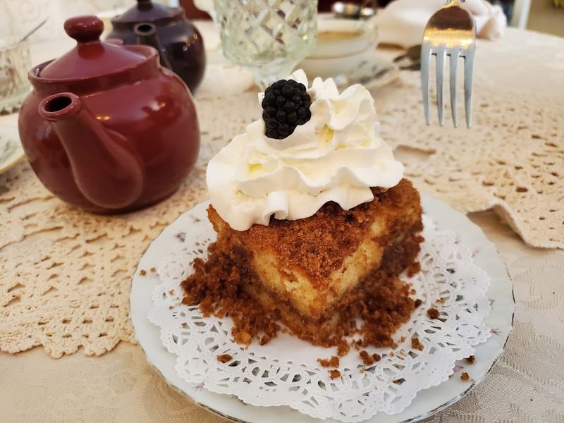 Sandwiches And Desserts Add To The Afternoon Tea Feel