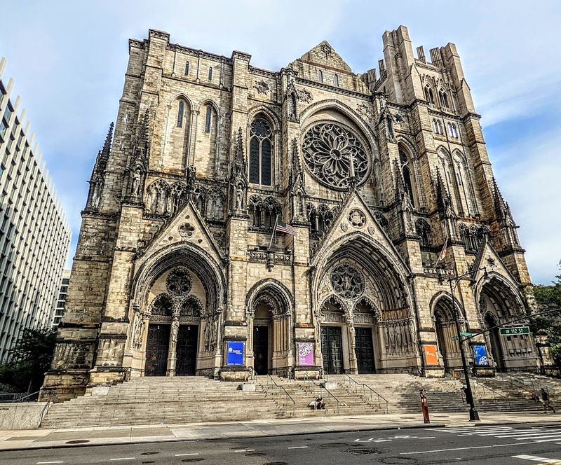 The Cathedral Of St. John The Divine On Amsterdam Avenue