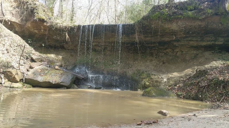 Owens Creek Waterfall On The Natchez Trace Parkway