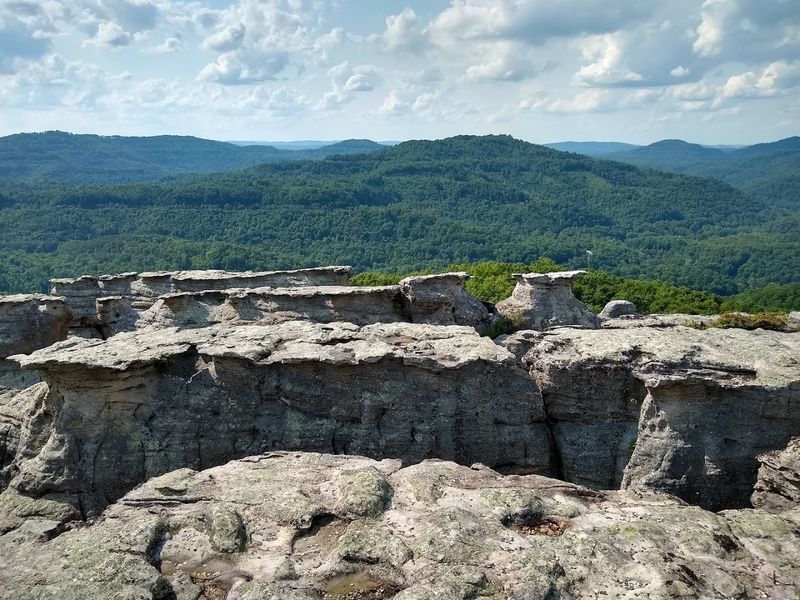 Chimney Rocks At McCloud Mountain, LaFollette