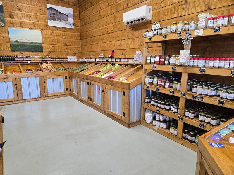 Amish Goods And Local Products On The Shelves