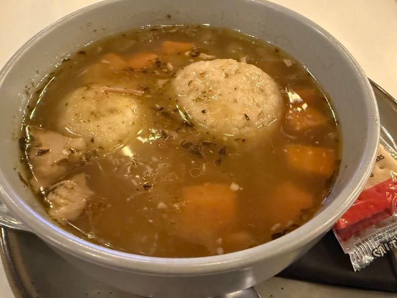 Matzo Ball Soup Gives The Menu Extra Comfort Food Appeal