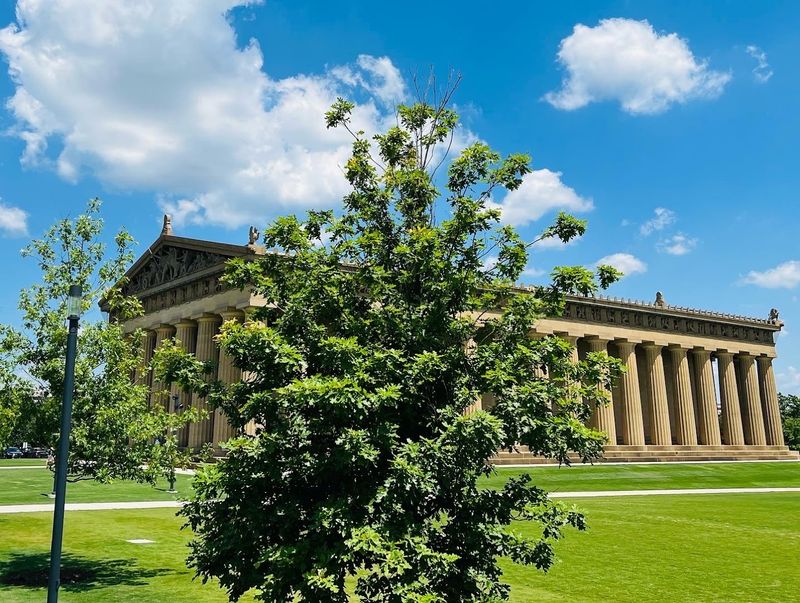 Nashville's Parthenon And Centennial Park, Nashville