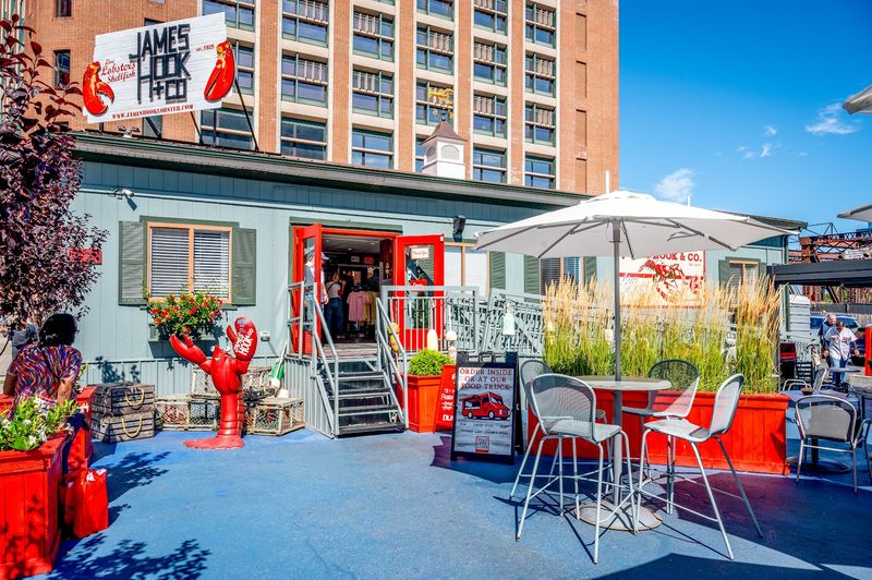Eat A Lobster Roll At James Hook And Co, Boston