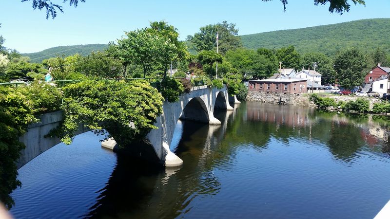 The Deerfield River And Its Role In Shaping The Village