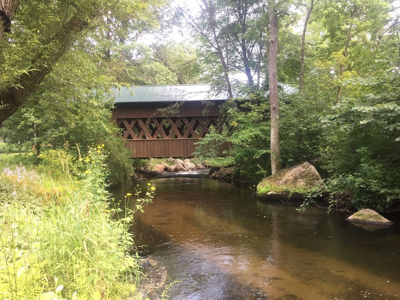 Springwater Volunteer Covered Bridge (Saxeville / Waushara County)