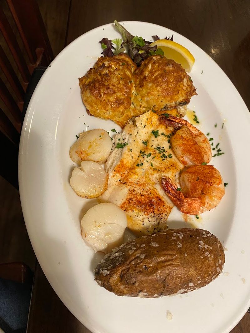 The Full Menu Goes Well Beyond Seafood