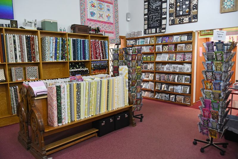 Notions, Patterns, And Tools Fill The Shelves