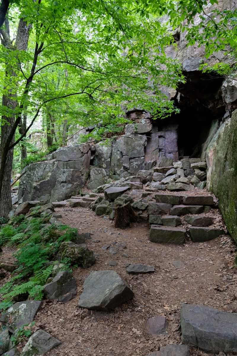 The Trail Passes Elephant Rock Along The Way