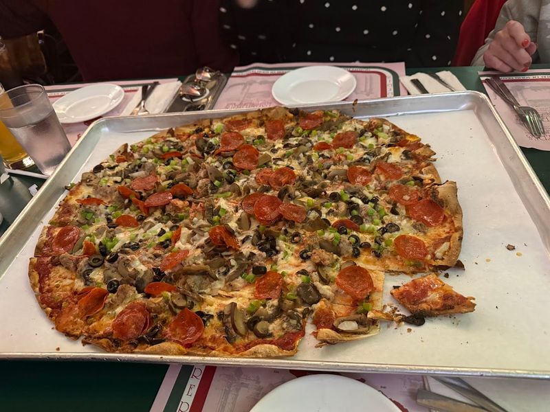 The Pasta And Pizza Set The Stage For Dessert