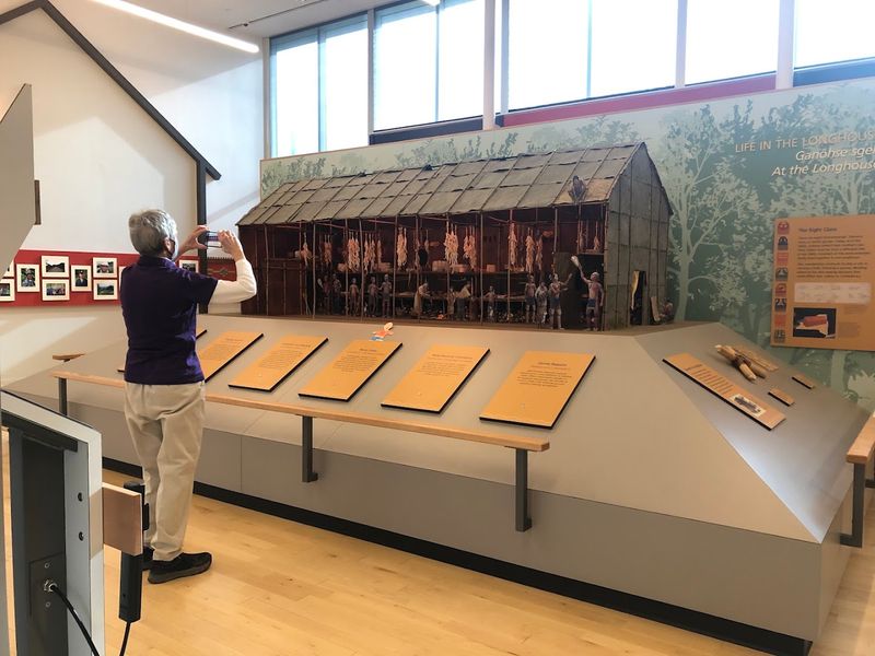 The Seneca Art And Culture Center Inside The Site