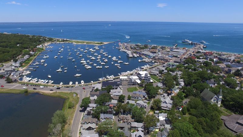 Oak Bluffs Harbor And The Energy Of Arrival