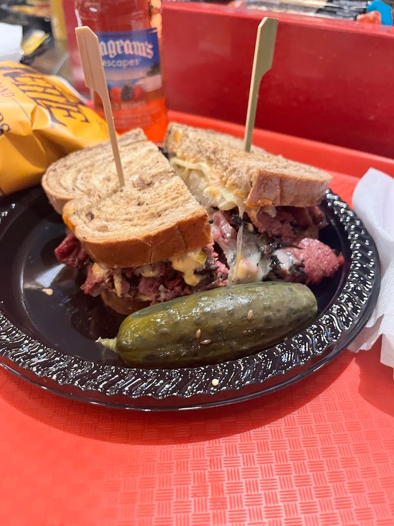 This Reuben Makes The Restaurant Worth Remembering