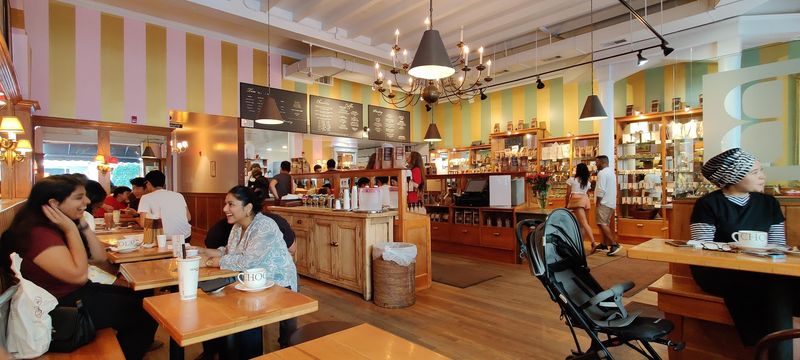 The Cozy European Cafe Atmosphere Inside