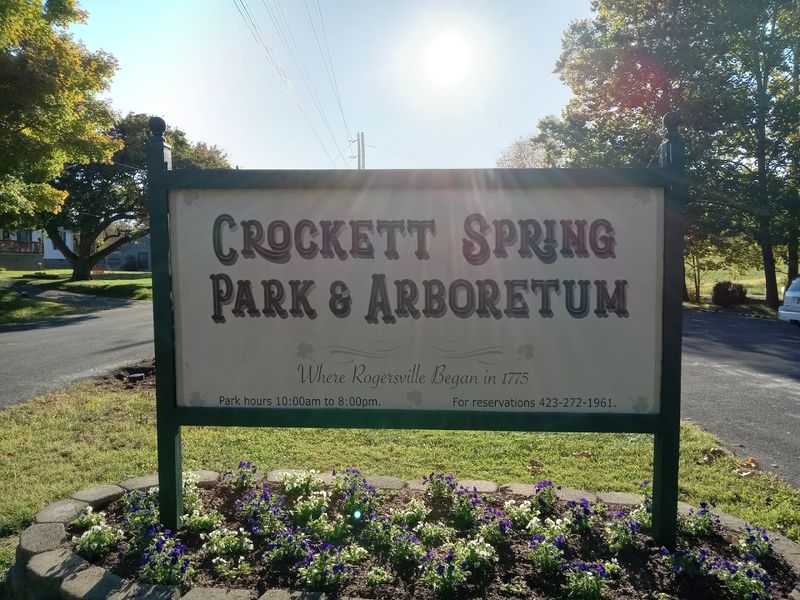 Crockett Spring Park And The Davy Crockett Family Legacy