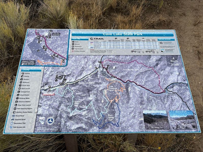 Cave Lake Loop Offers A More Challenging Trail Option