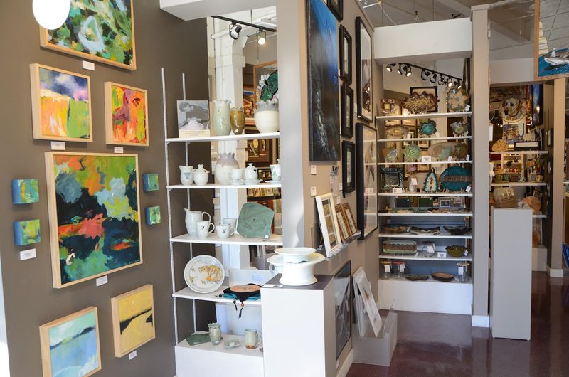 Local Art Scene And Craftsmanship Displays