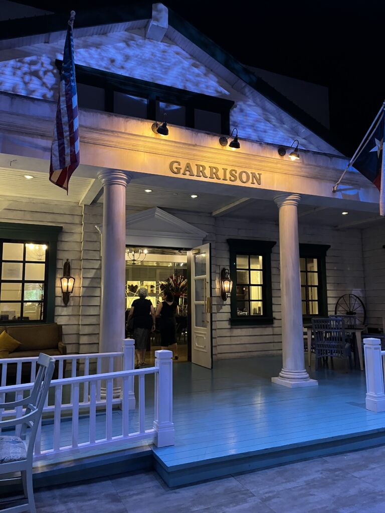 Garrison Restaurant in the Fairmont Austin