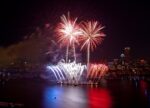The Fourth of July celebration in Boston, Massachusetts