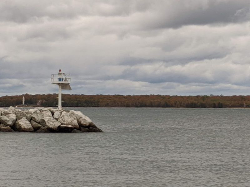 The Drive Passes Both Lake Michigan And Green Bay Shorelines