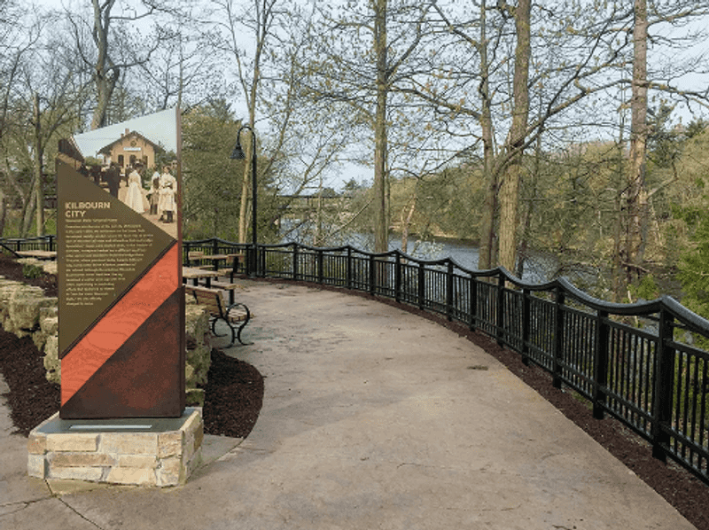 Benches Along The Route Make It Easy To Slow Down