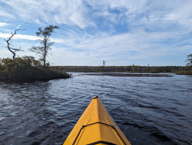 The Sand Spit Creates One Of The Area's Most Unusual Features