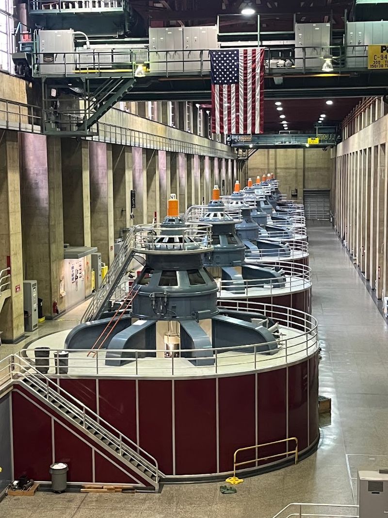 The Dam Still Generates Hydroelectric Power