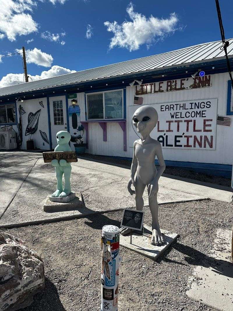 The Alien Theme Starts Before You Walk Inside